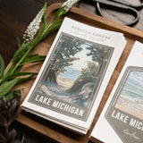Lake Michigan Beach Sticker